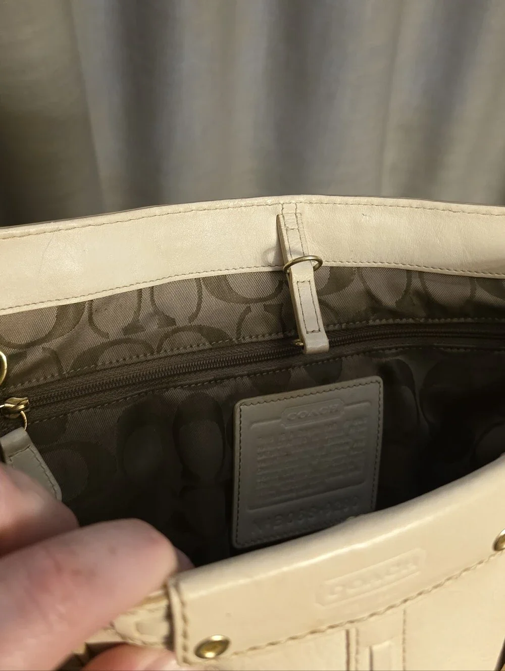 Coach Vintage Hamptons Limited Edition Braided Handbag 9290